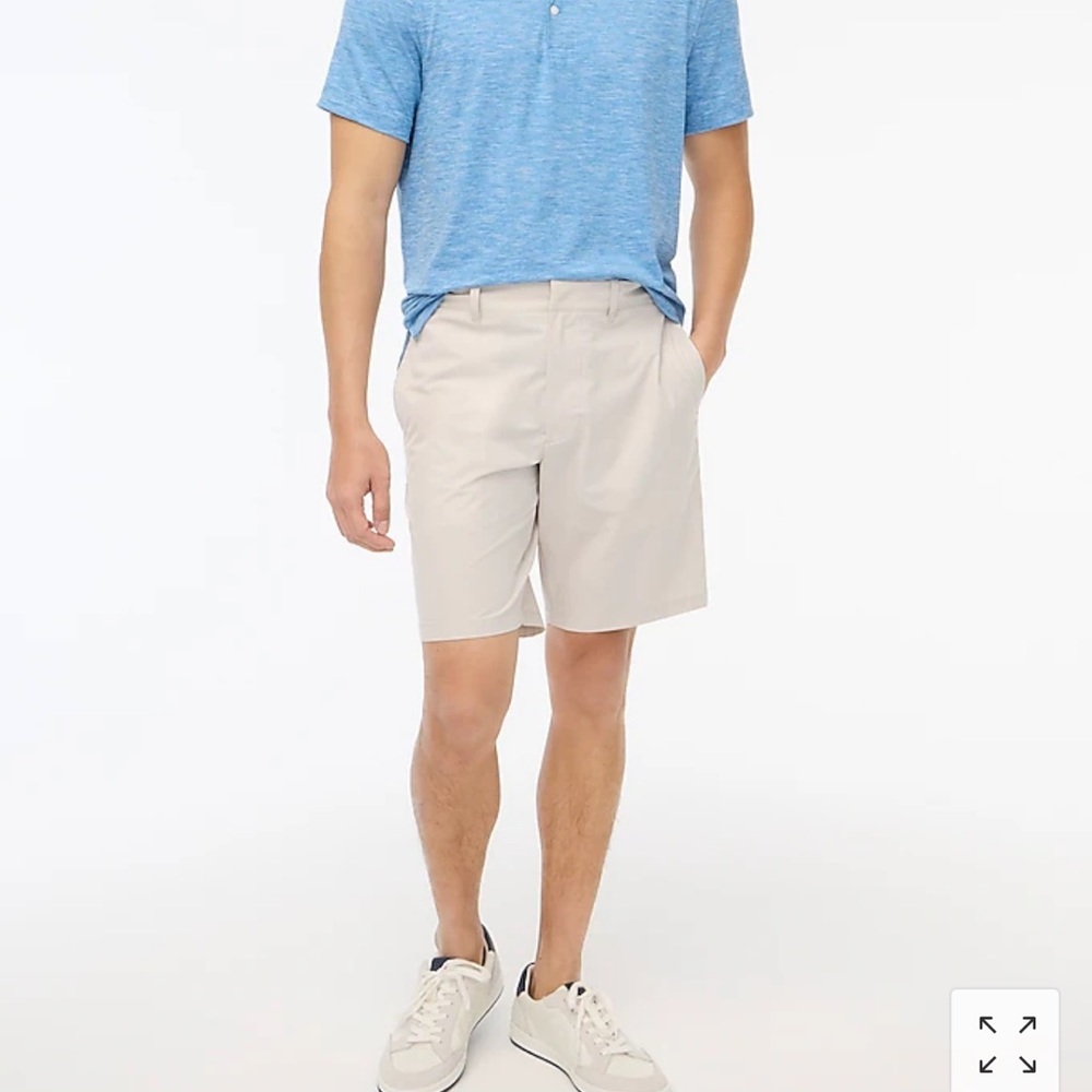 J‎ CREW 9” tech shorts